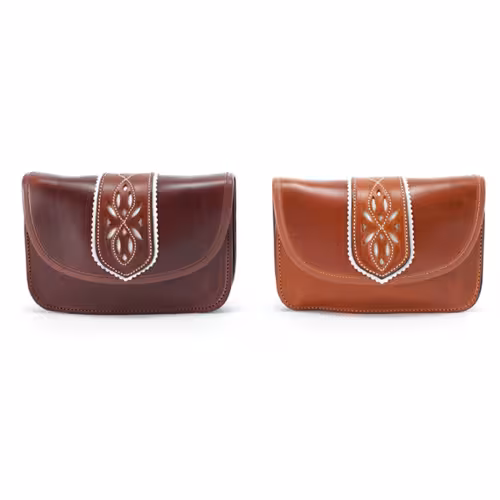 BOLSO AMAZONA RF.181 TIRA PICADA VAQUETA