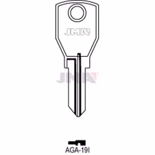 LLAVE JMA ACERO-B (AGA-19I)