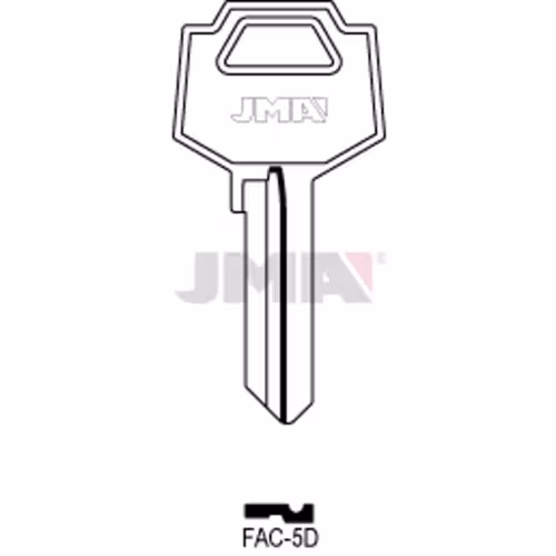 LLAVE JMA ACERO-B (FAC-5D)