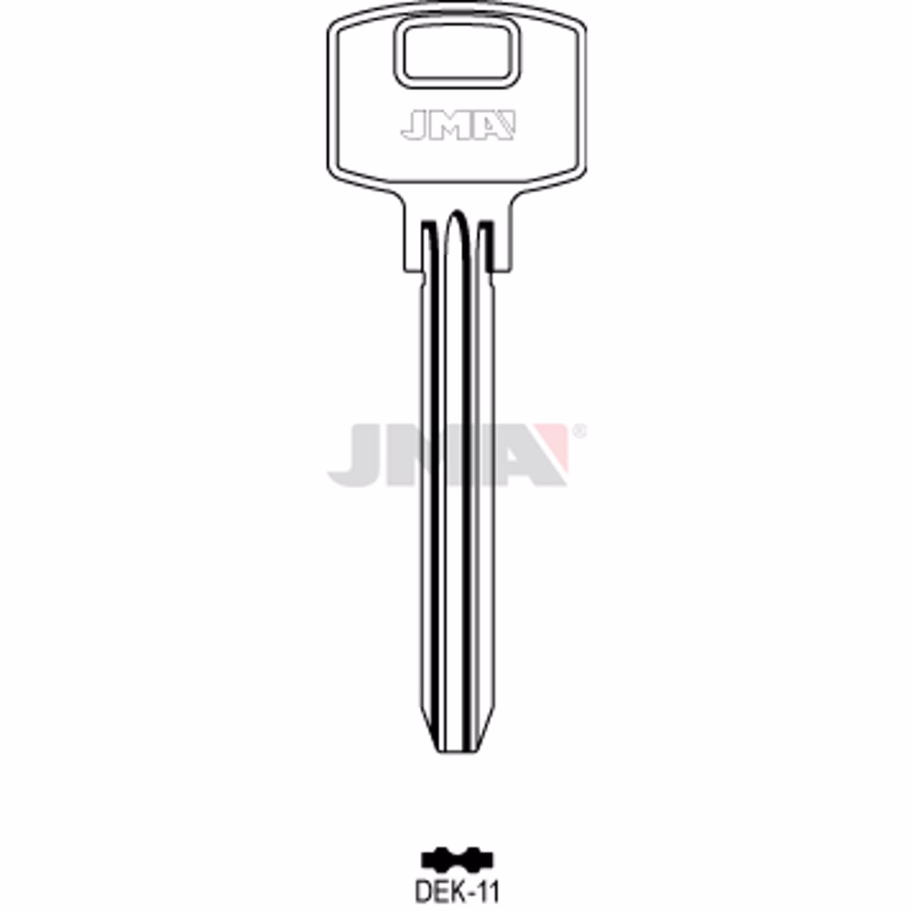 LLAVE JMA LATON SEGURIDAD (DEK-11)