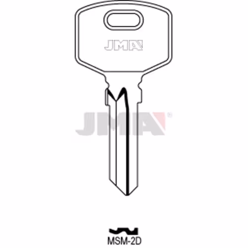 LLAVE JMA ACERO-C (MSM-2D)