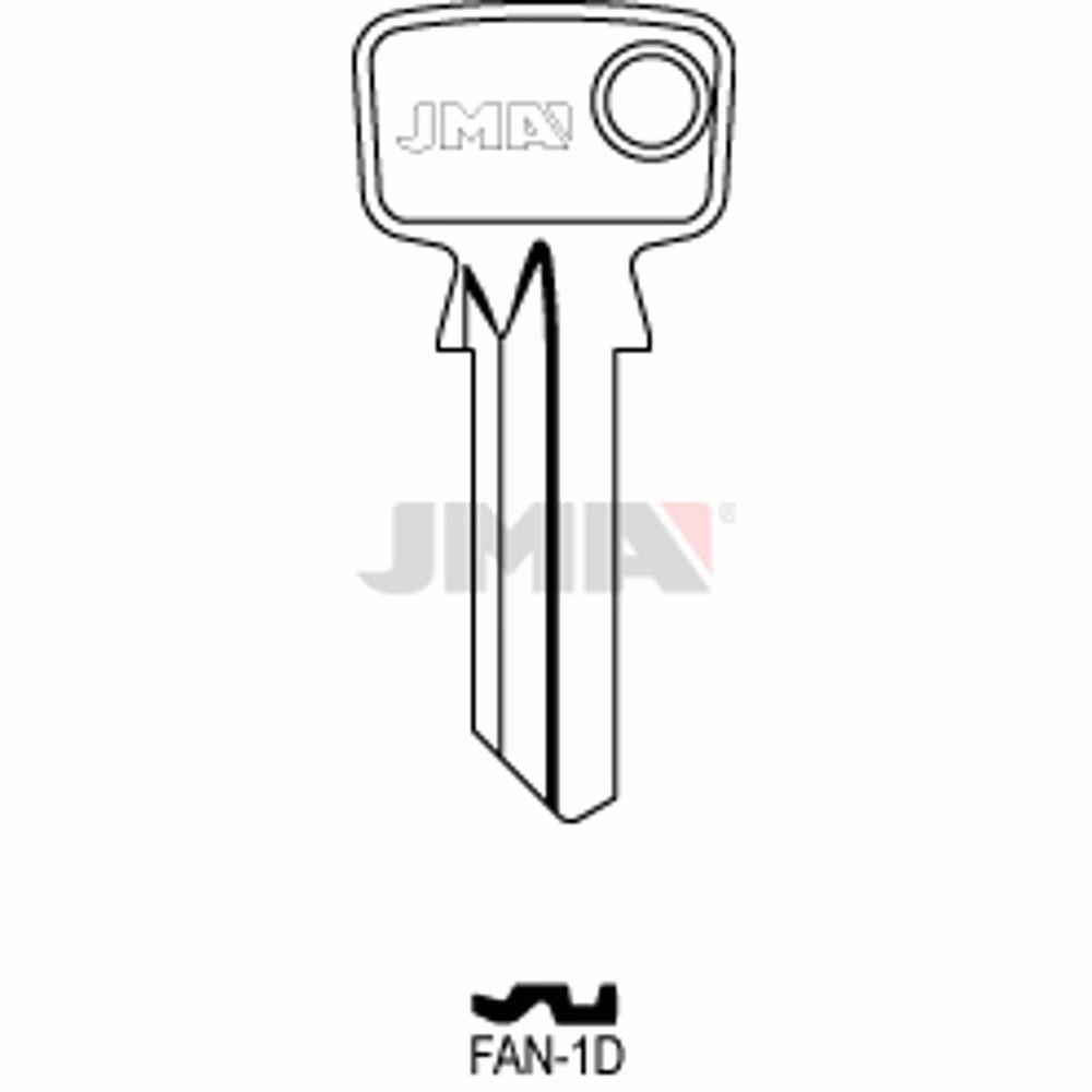 LLAVE JMA ACERO-C (FAN-1D)