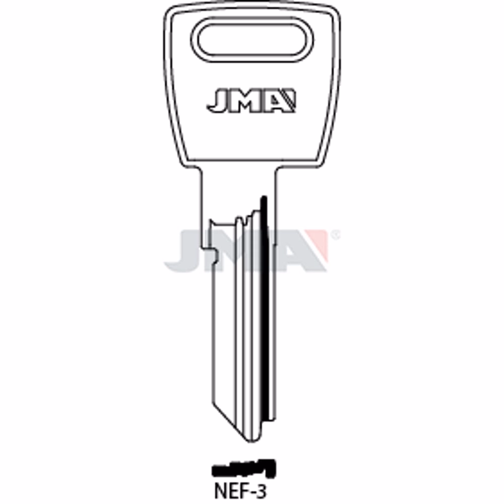 LLAVE JMA ACERO-C (NEF-3)