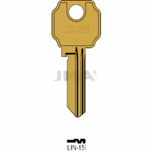LLAVE JMA ALUMINIO (LIN-15I ORO)