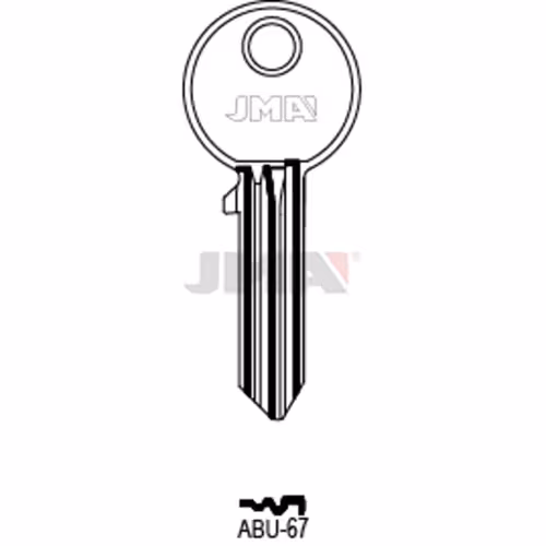 LLAVE JMA ACERO-C (ABU-67)