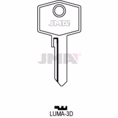 LLAVE JMA ACERO-B (LUMA-3D)