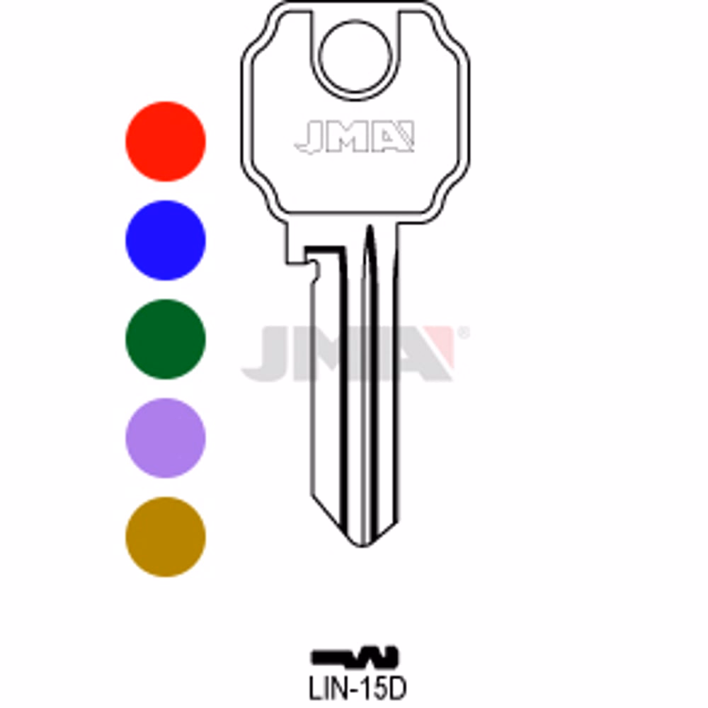 LLAVE JMA ALUMINIO (LIN-15D SURTIDO)