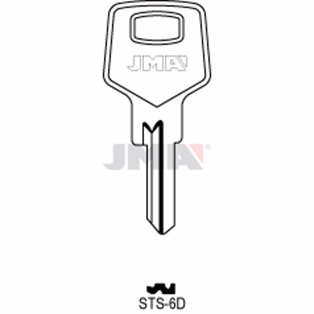LLAVE JMA ACERO-B (STS-6D)