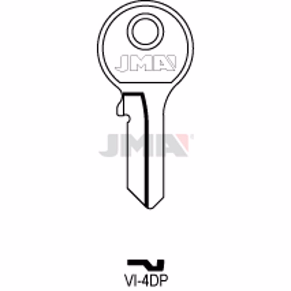 LLAVE JMA ACERO-B (VI-4DP)