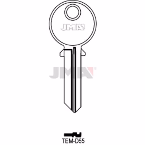 LLAVE JMA ACERO-B (TEM-D55)
