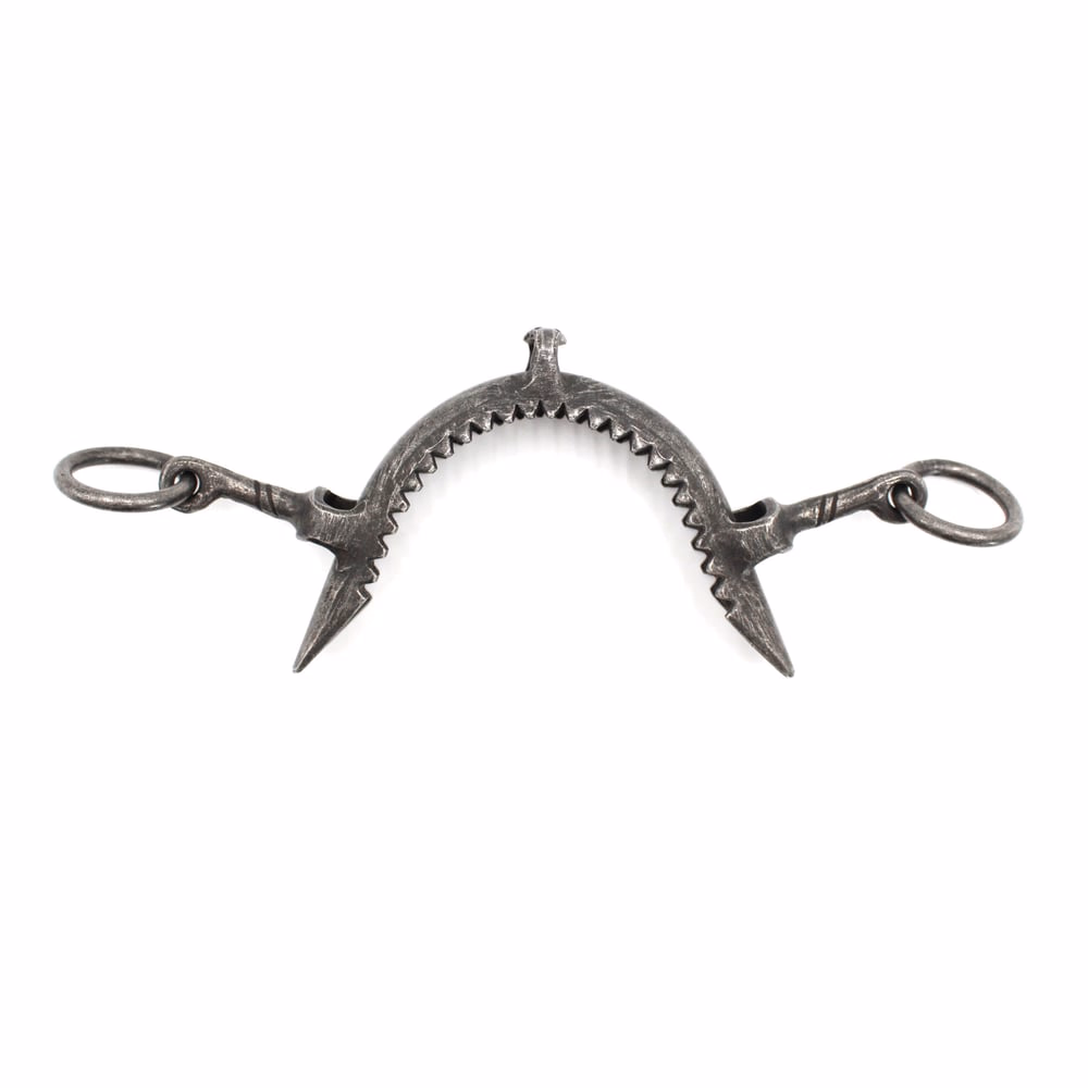 MUSEROLA VAQUERA PASADOR METALICO PILAR CORTO FRAGUA INOXIDABLE