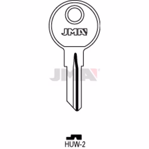 LLAVE JMA ACERO-C (HUW-2)