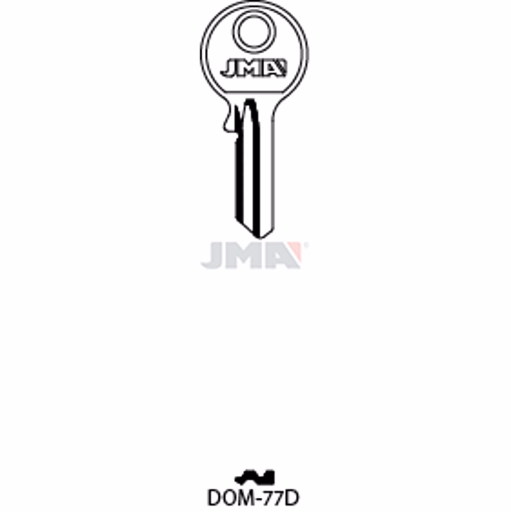 LLAVE JMA ACERO-C (DOM-77D)