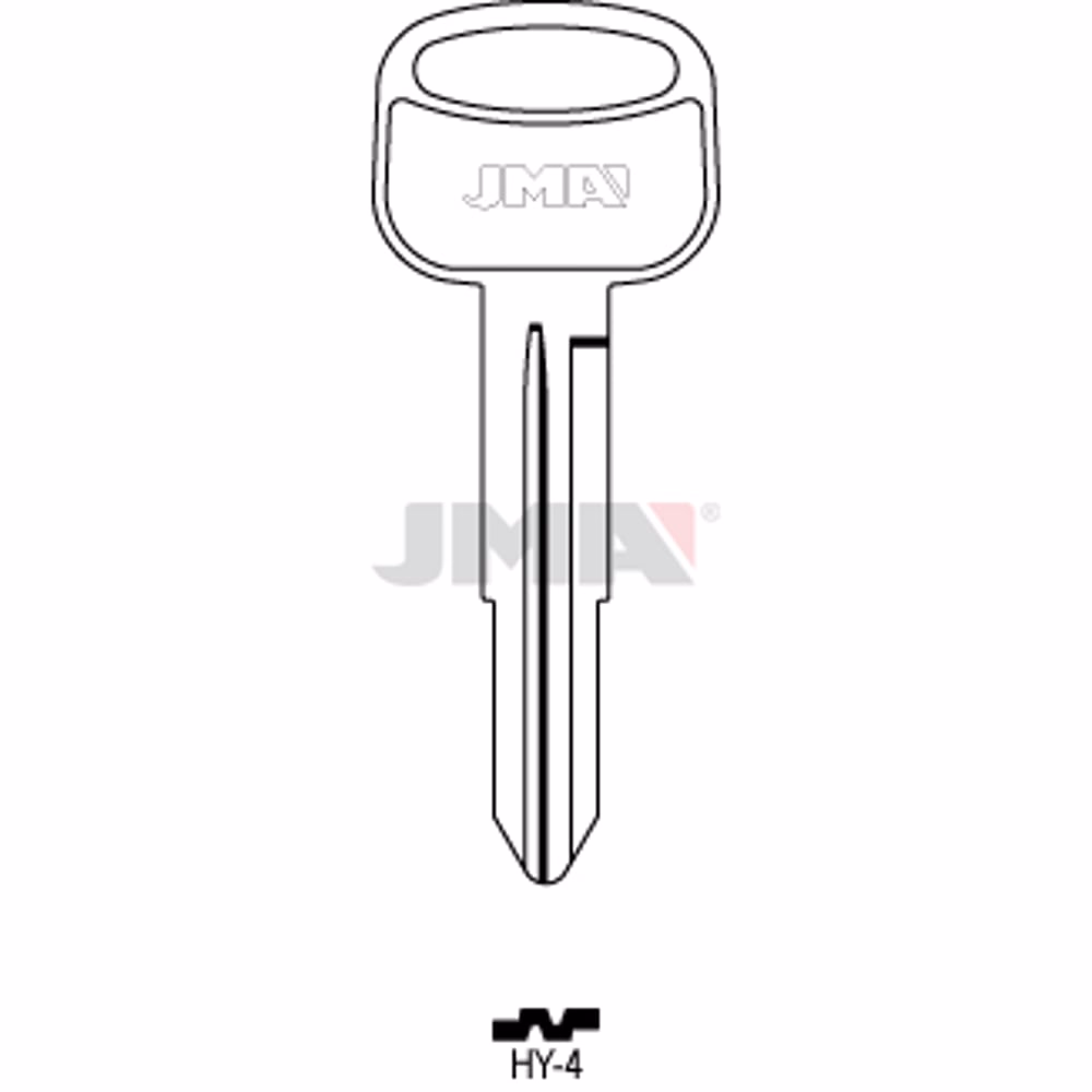 LLAVE JMA ACERO-C (HY-4)