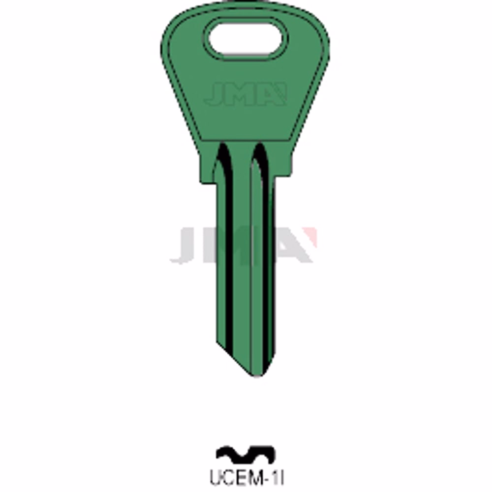 LLAVE JMA ALUMINIO (UCEM-1I VERDE)