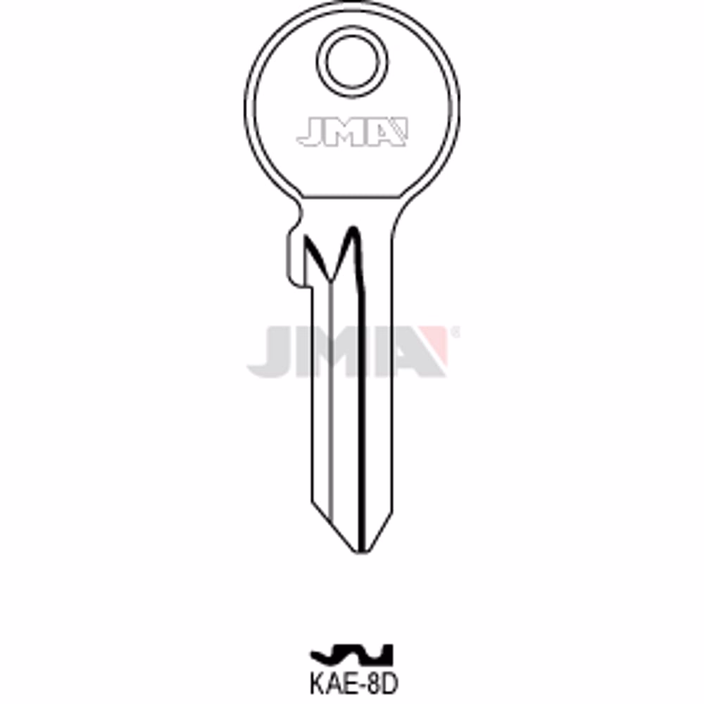 LLAVE JMA ACERO-C (KAE-8D)