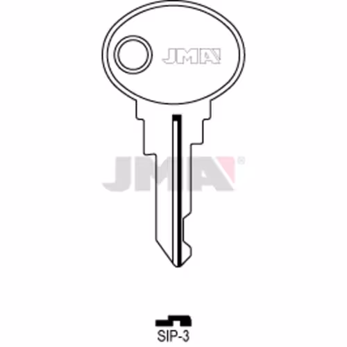 LLAVE JMA ACERO-C (SIP-3)