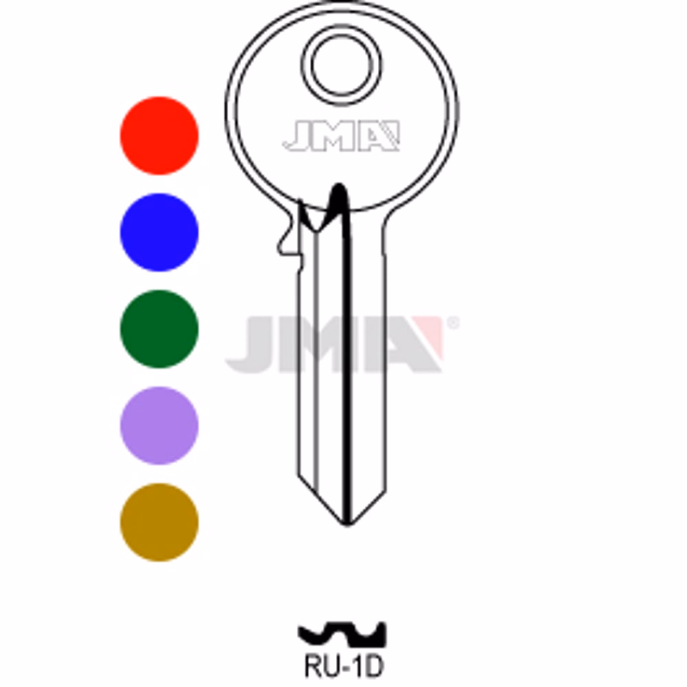 LLAVE JMA ALUMINIO (RU-1D SURTIDO)