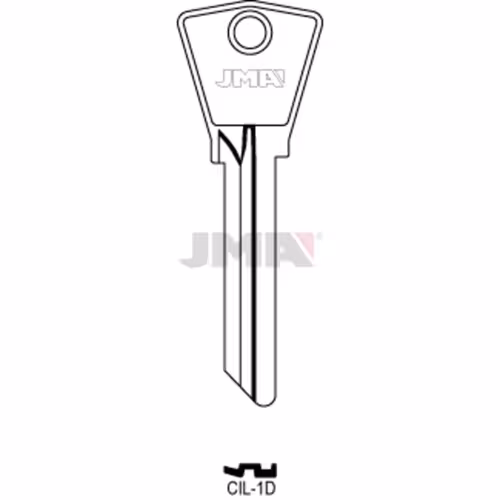 LLAVE JMA ACERO-C (CIL-1D)