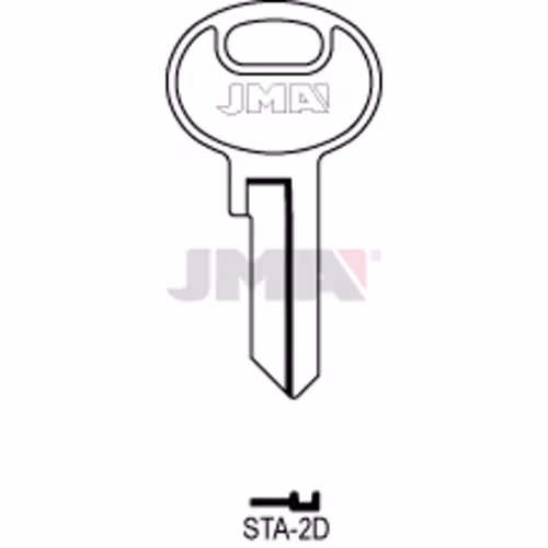LLAVE JMA ACERO-C (STA-2D)