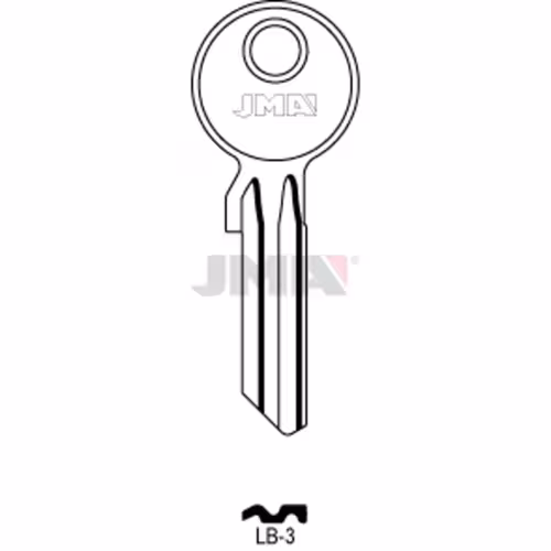 LLAVE JMA ACERO-C (LB-3)