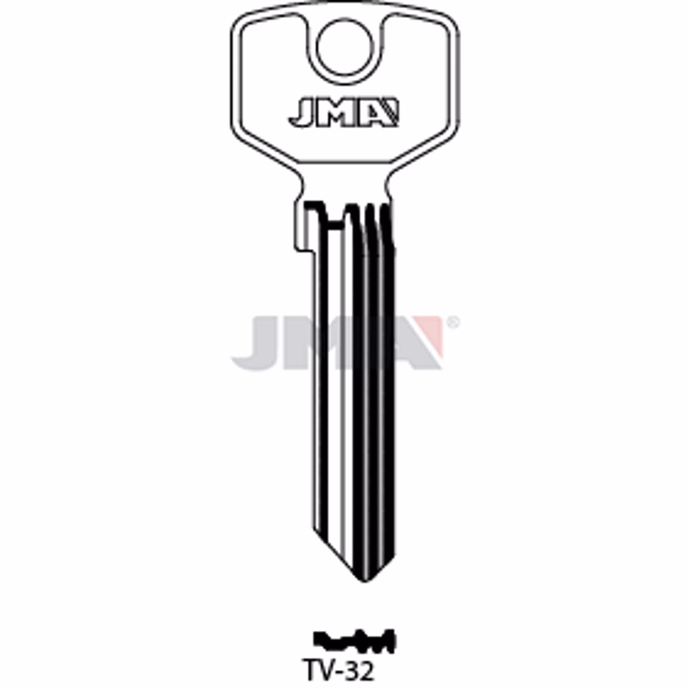 LLAVE JMA ACERO-C (TV-32)