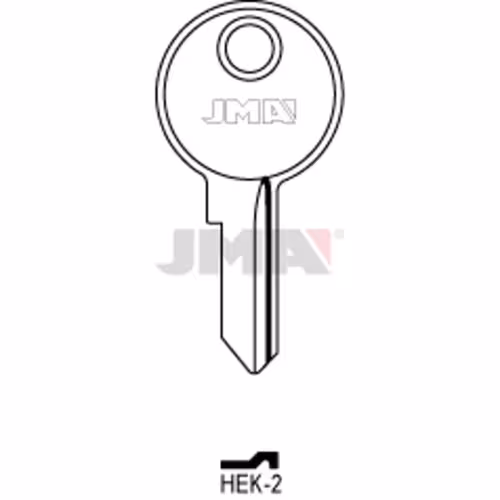 LLAVE JMA ACERO-C (HEK-2)