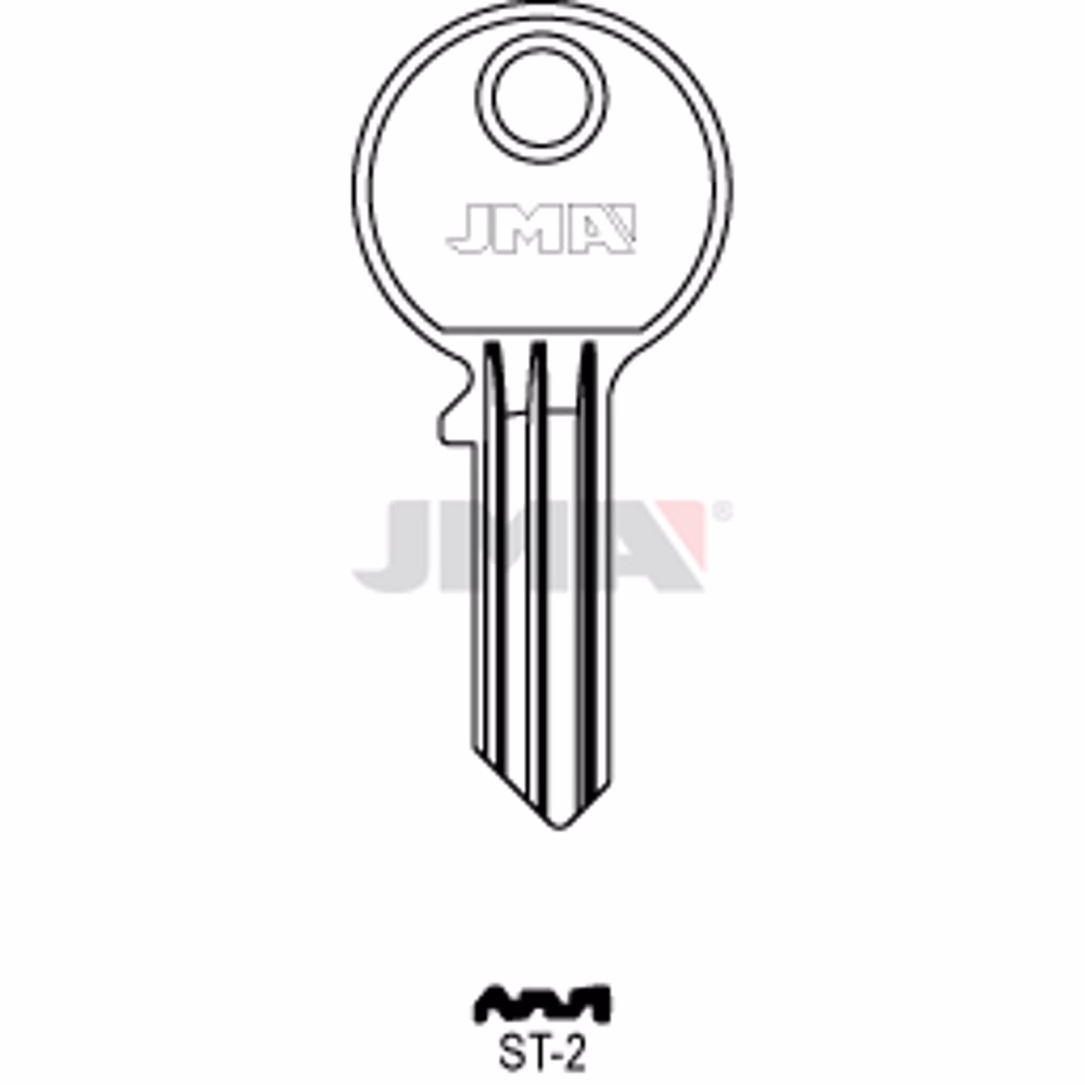LLAVE JMA ACERO-C (ST-2)