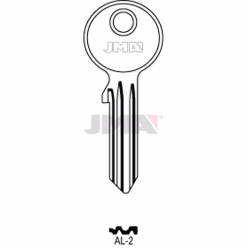 LLAVE JMA ACERO-C (AL-2)