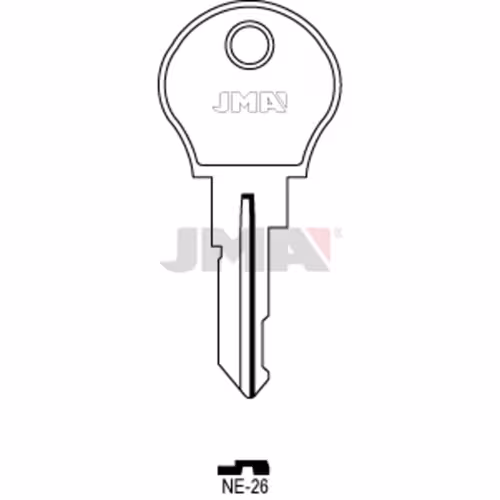 LLAVE JMA ACERO-C (NE-26)