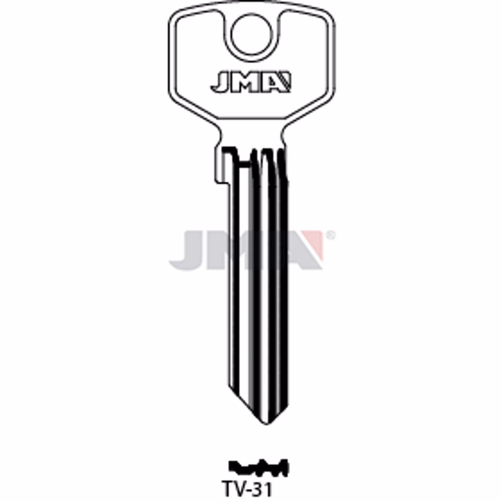 LLAVE JMA ACERO-C (TV-31)
