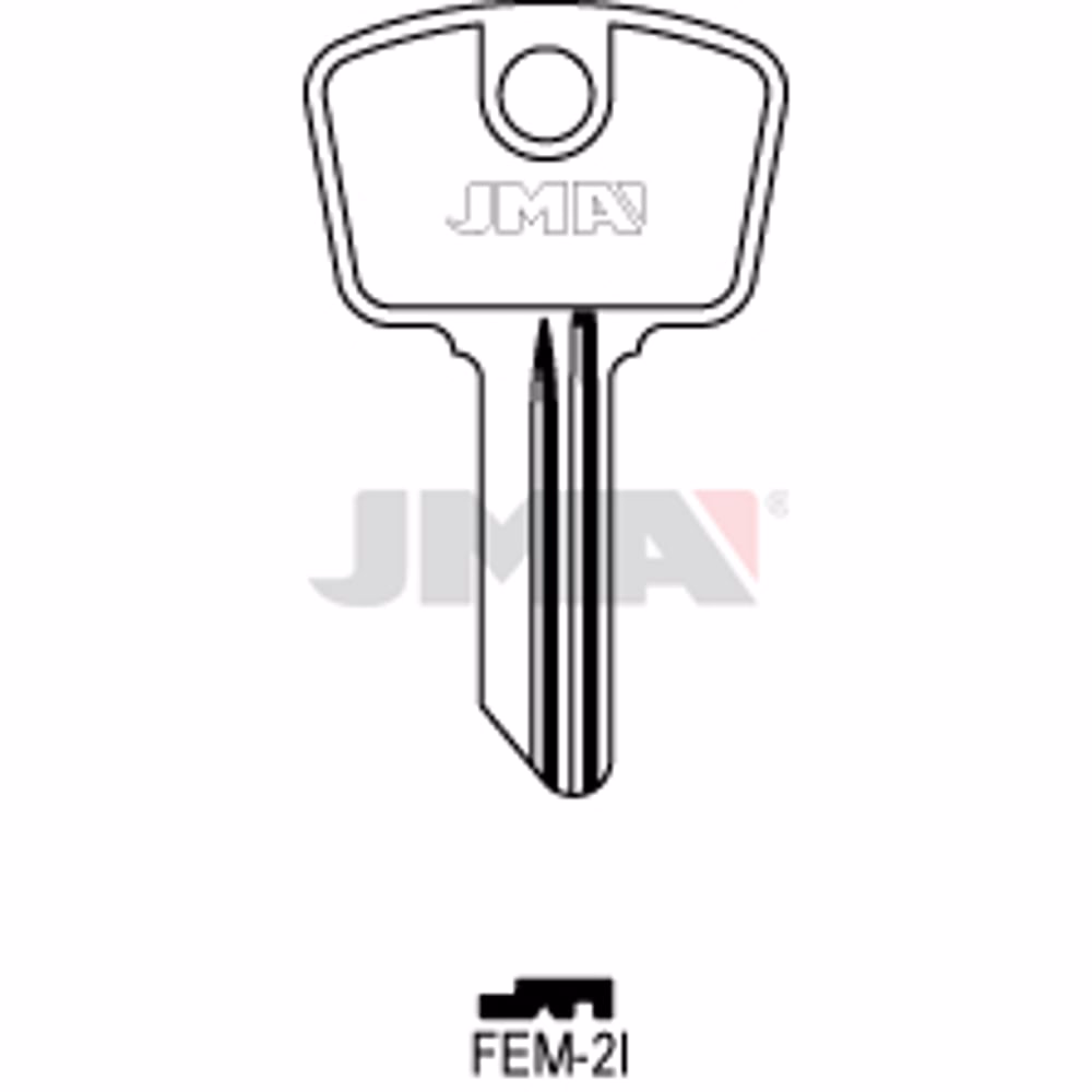 LLAVE JMA ACERO-C (FEM-2I)