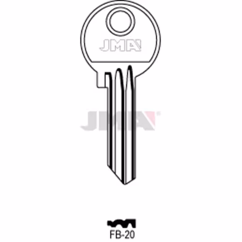 LLAVE JMA ACERO-C (FB-20)