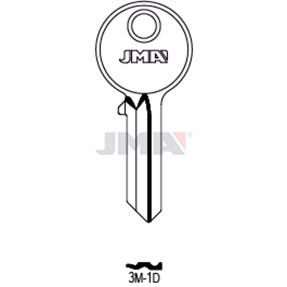 LLAVE JMA ACERO-C (3M-1D)
