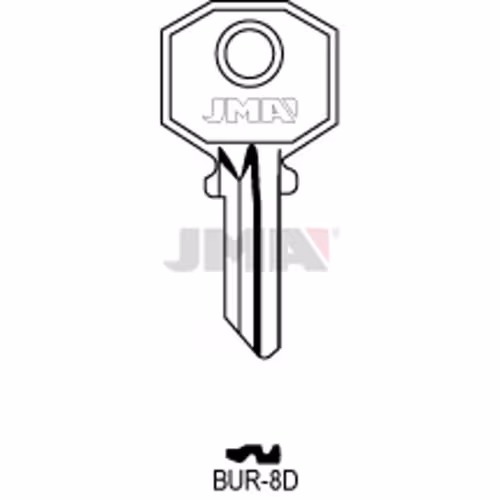 LLAVE JMA ACERO-C (BUR-8D)