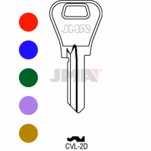 LLAVE JMA ALUMINIO (CVL-2D SURTIDO)