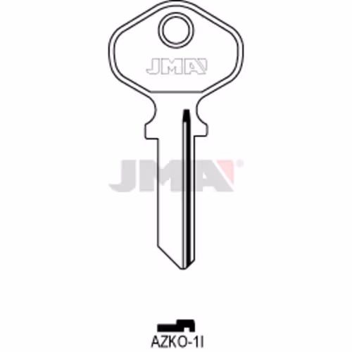 LLAVE JMA ACERO-B (AZKO-1I)