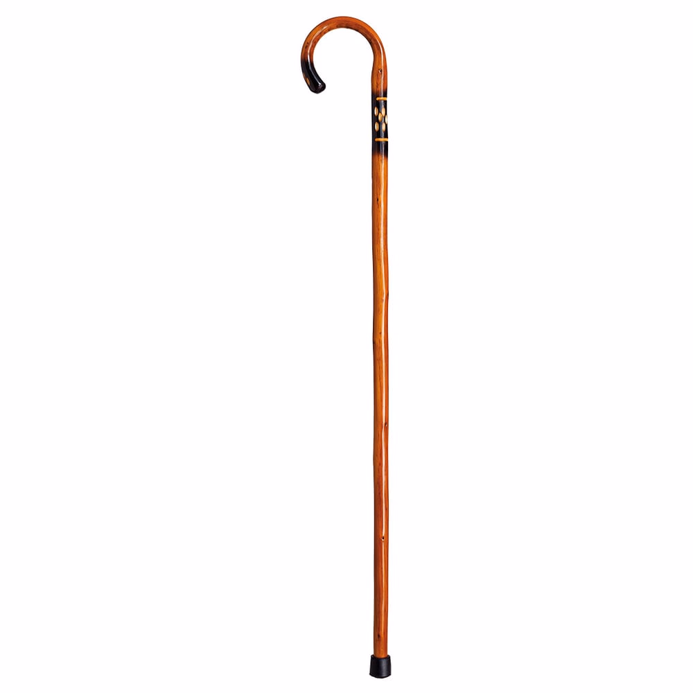 BASTON CASTAÑO NATURAL TALLADO RF.561