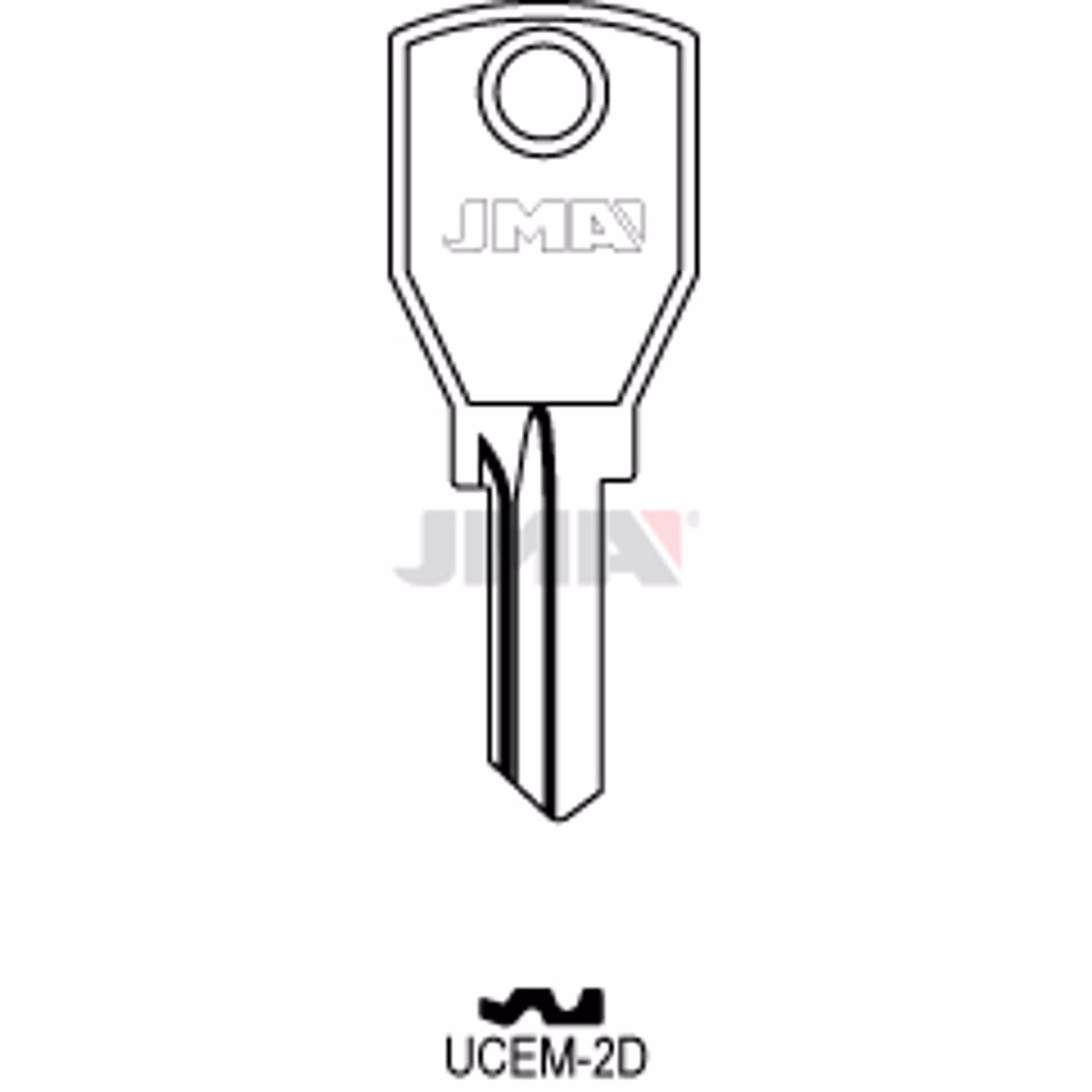 LLAVE JMA ACERO-B (UCEM-2D)
