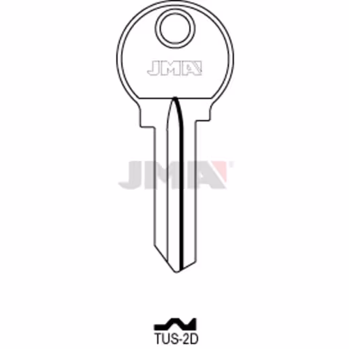 LLAVE JMA ACERO-C (TUS-2D)