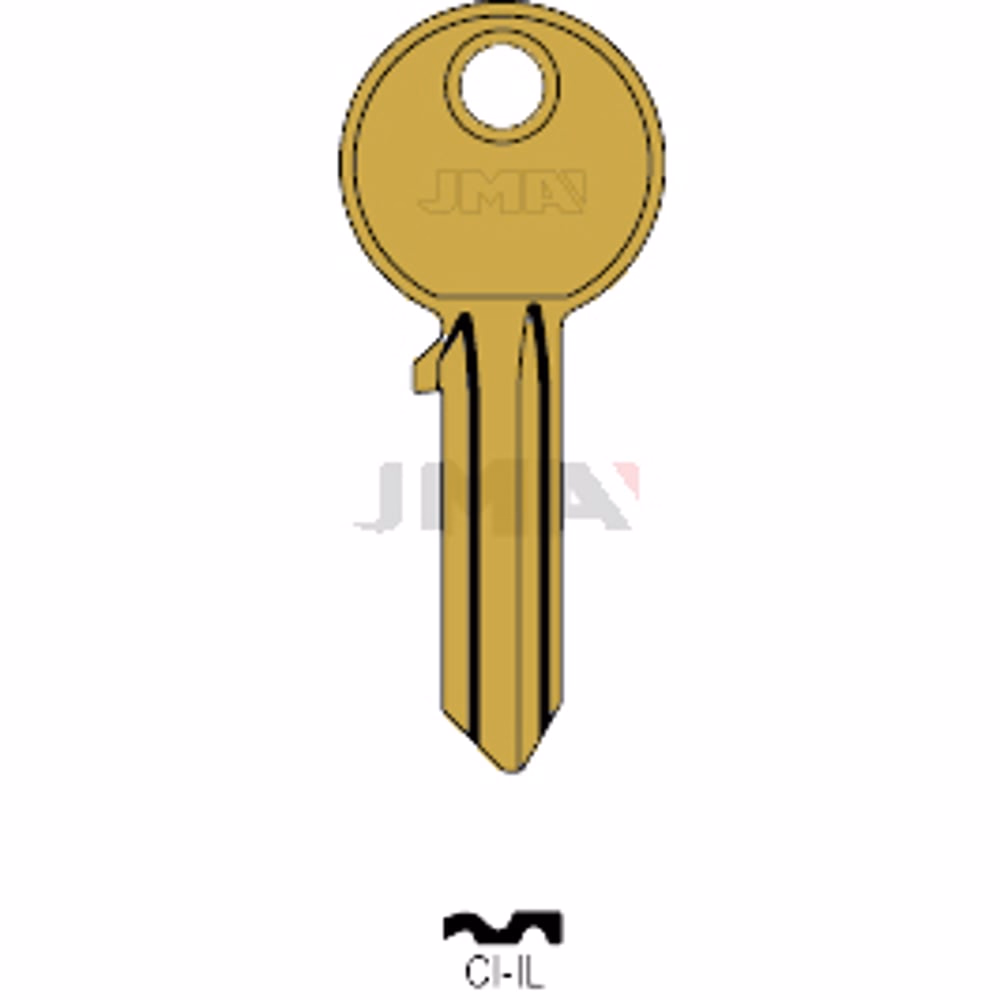 LLAVE JMA ALUMINIO (CI-IL ORO)