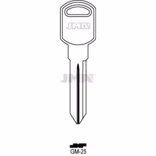 LLAVE JMA ACERO-C (GM-25)