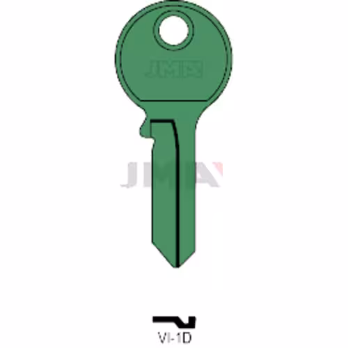 LLAVE JMA ALUMINIO (VI-1D VERDE)
