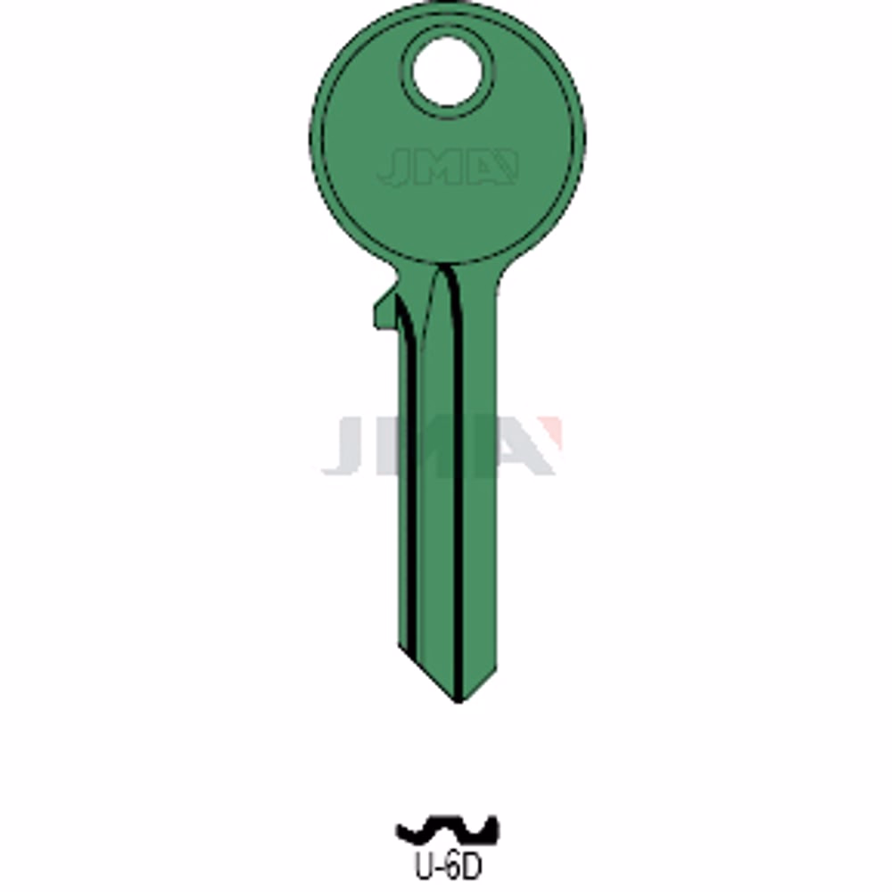 LLAVE JMA ALUMINIO (U-6D VERDE)