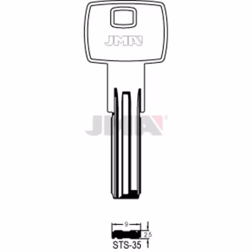 LLAVE JMA ALPACA SEGURIDAD (STS-35)
