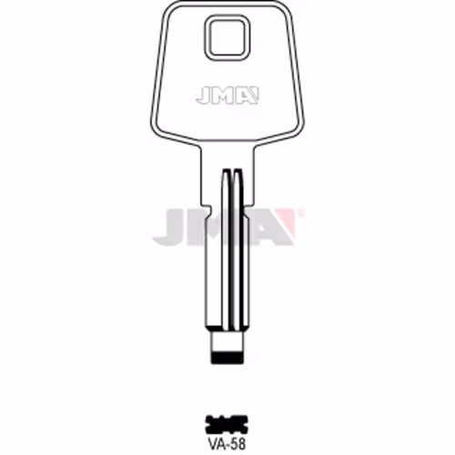 LLAVE JMA ALPACA SEGURIDAD (VA-58)