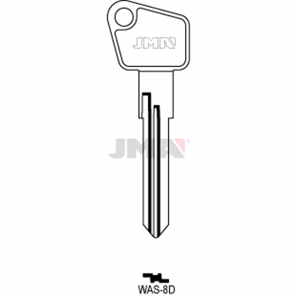 LLAVE JMA ACERO-C (WAS-8D)