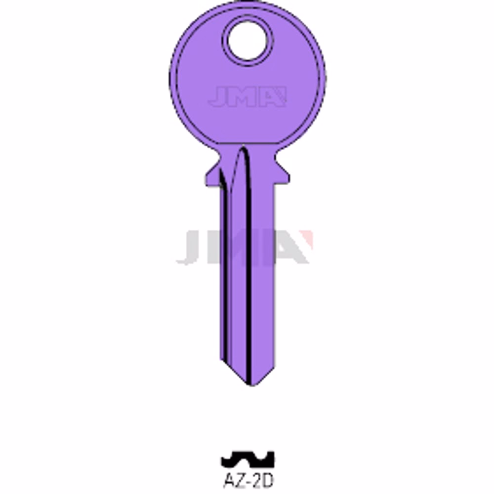 LLAVE JMA ALUMINIO (AZ-2D LILA)