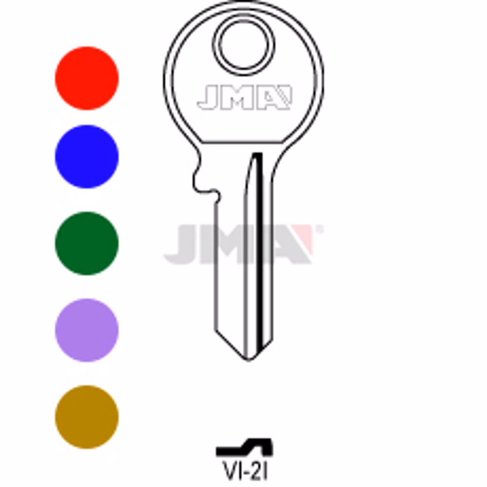 LLAVE JMA ALUMINIO (VI-2I SURTIDO)