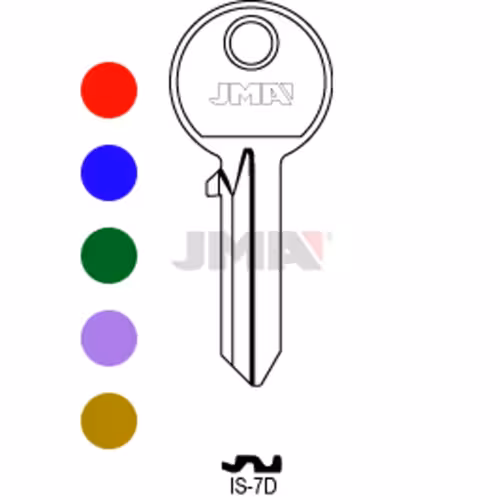 LLAVE JMA ALUMINIO (IS-7D SURTIDO)